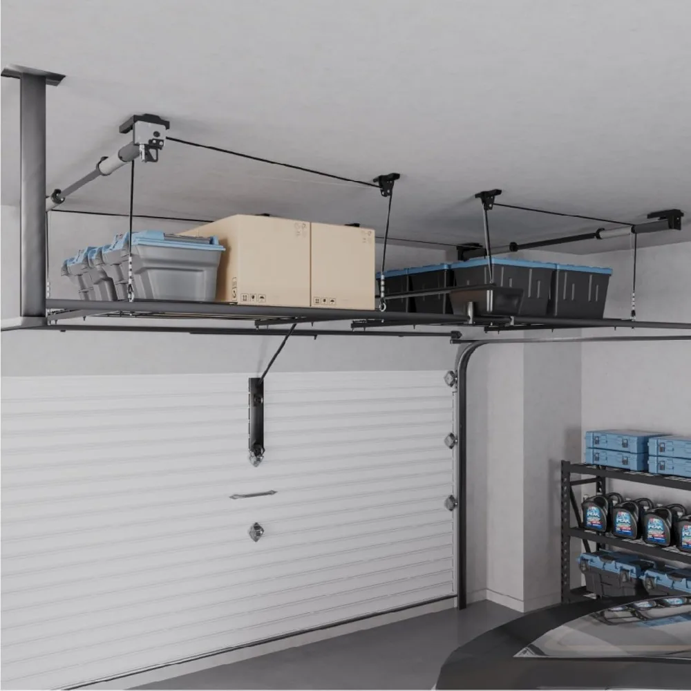 Overhead Garage Lifting Storage Rack 6