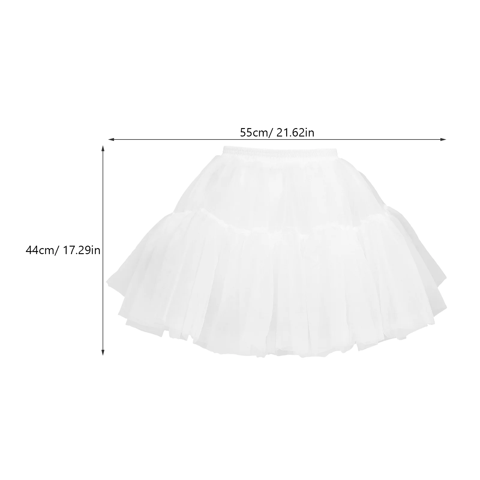 Lace Dress Costume Bride White Petticoat Apparel Prom Dresses Short Tutu Skirt Cosplay Contour
