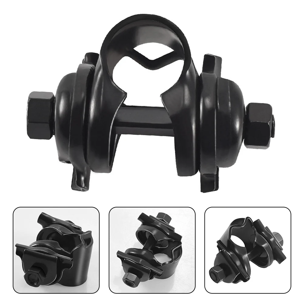 Description Picture 6 of itemHigh Quality Outdoor Saddle Fixed Clip Seatpost Adapter Bicycle Saddle Clamp Black Carbon Steel Concave-convex