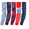 Basketball Sleeve Tattoo Sun Protection Running Arm Cover Ladies Arm Warmer Bicycle Cycling Cuff 2Pcs Women's Cycling Braces Gym 1