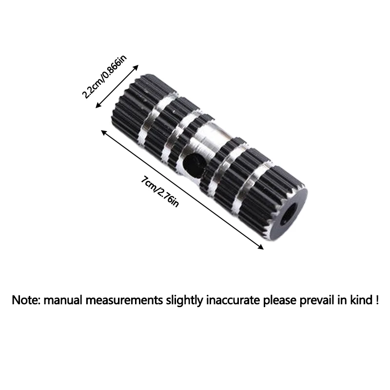 1 Pair Bike Pedals Axle Foot Rest Pegs Anti-Slip Aluminum Alloy BMX Mountain Road Cycling Bicycle Front Rear Socle Pedal ﻿
