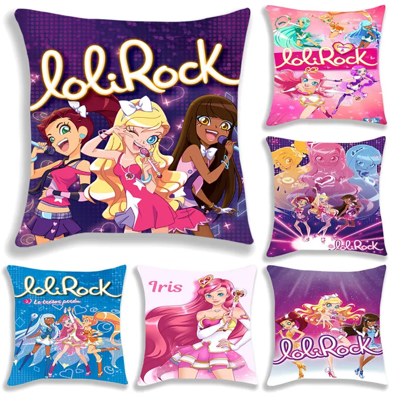 New LoliRock Pillow Case Cute Cartoon Pillowcase 45x45cm Cushion Cover Sofa Bedding Home Decoration Pillow Covers For Children cushion cover pillow case cover nursing pillow cover