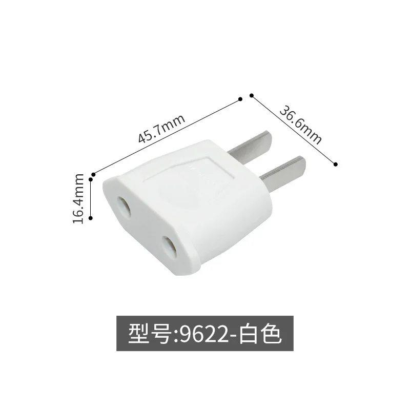 2 Viajes adaptador de enchufe de china, japón, canadá nos sector eléctrico  para euro enchufe adaptador asia