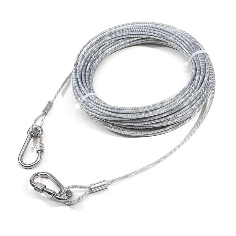 Double-headed Dog Tie Out Cable
