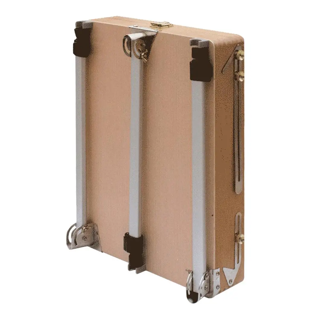 French Easel Wooden Sketch Box Portable Folding Durable Painters Tripod