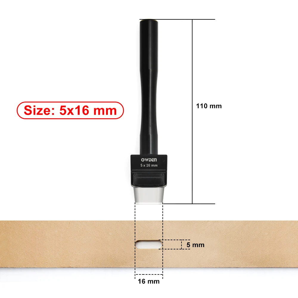 Utensili Per Cinturini 12 Fustelle Per Fori Circolari Punzoni