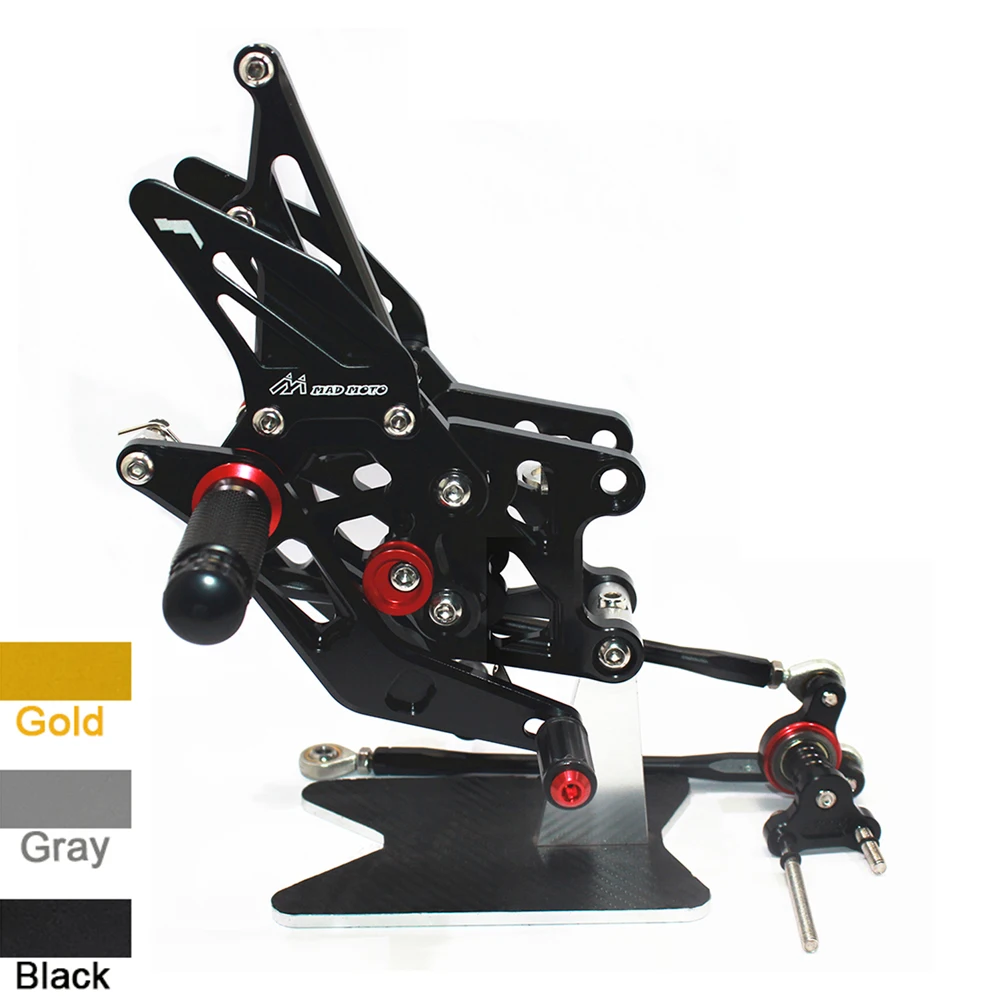 FORHONDACBR600RR20072014MotorcycleRearsetFootpegs6061Aluminium