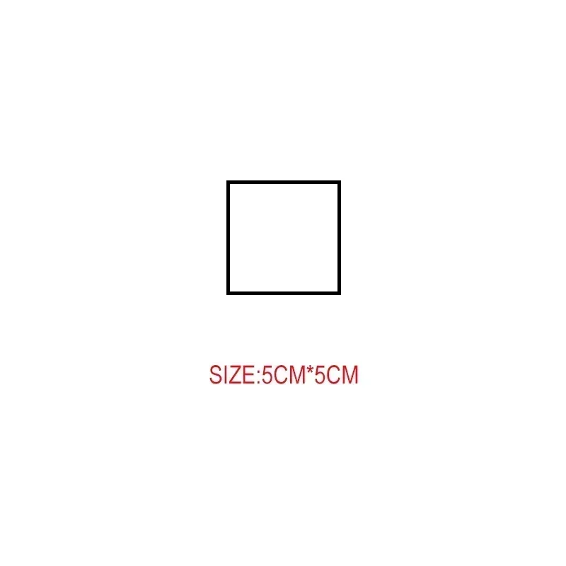 square 5x5cm