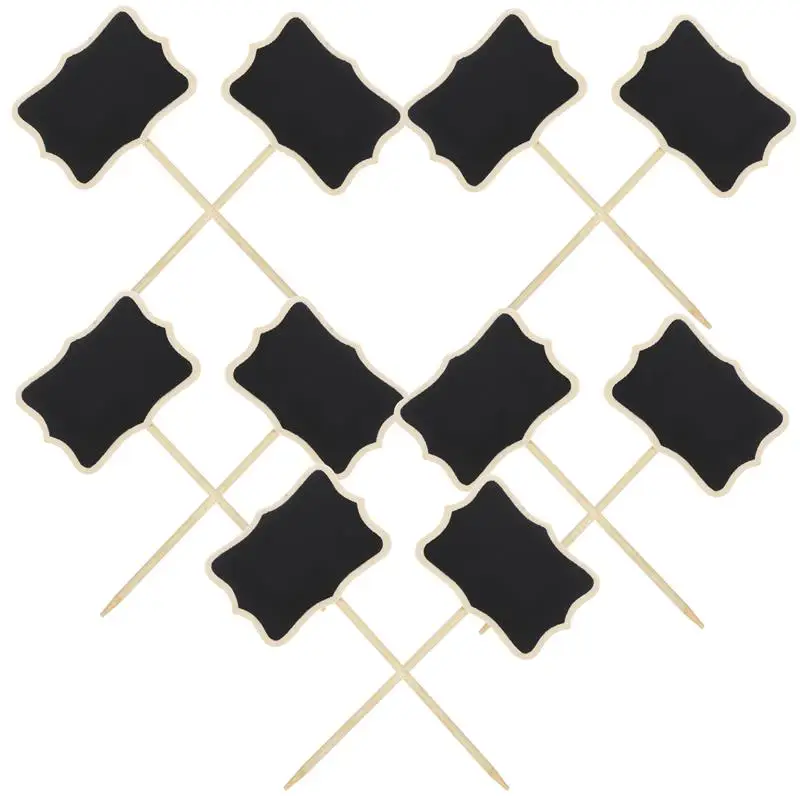 가정 및 정원용 미니 칠판, 메시지 보드, 간판 칠판, 가격 태그, 식물 태그 칠판, 10 개