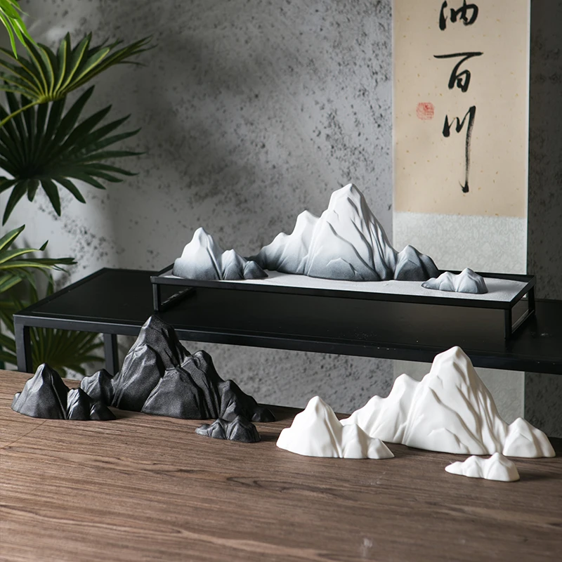 

Ceramic Decoration Living Room Sand Table Landscape Hallway Creative Domestic Furniture Decoration Retro Affordable Luxury