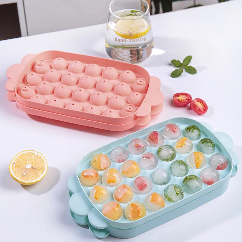 Silica Gel Ice Cube Mold Ice Cube Ball Maker Mold High Quality Kitchen Tools DIY Desert Cocktail Juice Maker Mould