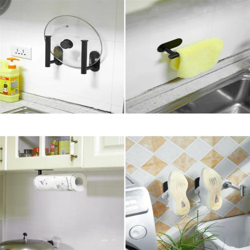 Brushed Gold Bathroom Hardware Set Robe Hook Towel Bar Toilet Paper