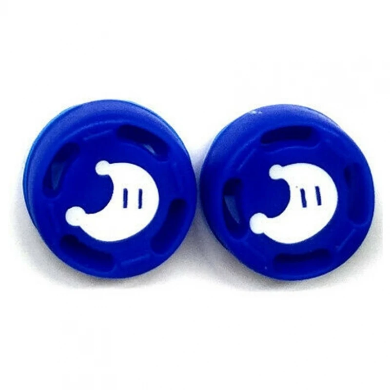 Impugnature Joystick Per Nintendo Switch, Lite, Protezione In Gomma, Moon Mario Bros Blue # Nintendo Switch (Hac-001, Hac-001(-01)) # Nintendo Switch 