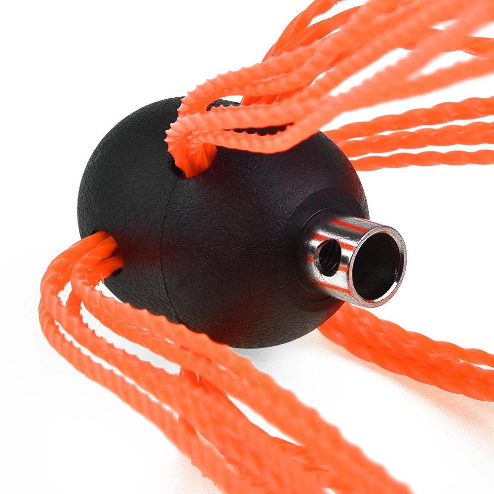 Chimney Cleaning Brush Aluminum Nylon Head Rotary Fireplaces Inner Wall Cleaning Tool 1pc