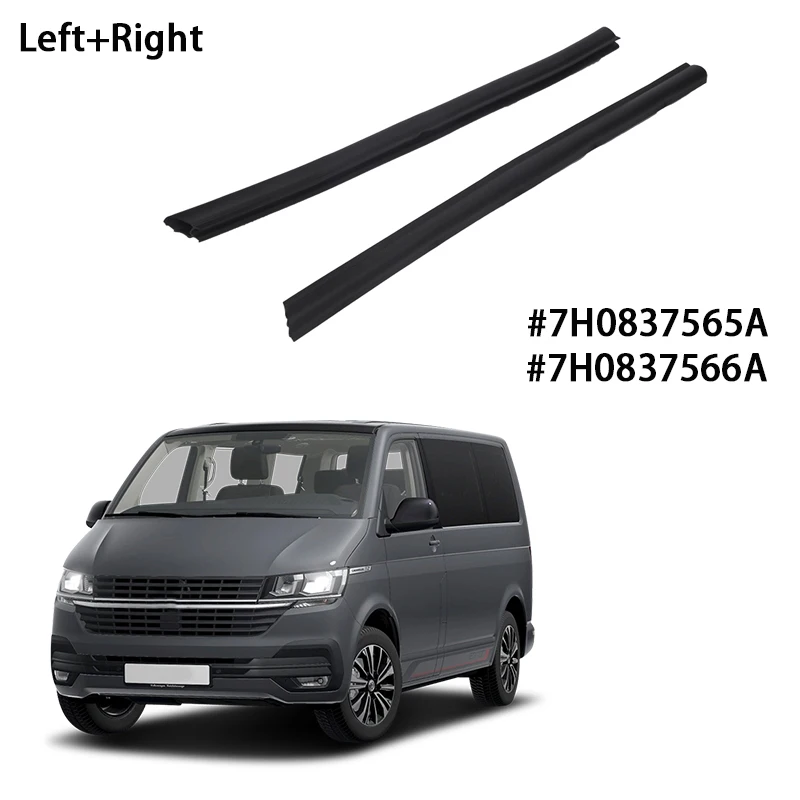 앞바퀴 아치 웨더 스트립 씰 7H0837565A 7H0837566A VW MULTIVAN MK5 2003 2004 2005 2006 2007 2008 2009-2015 왼쪽/오른쪽
