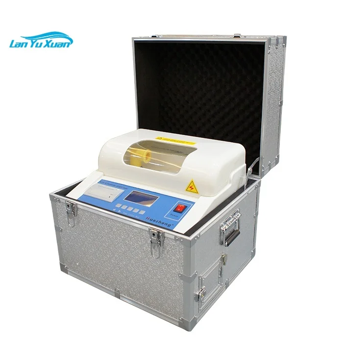 

HZJQ-1B Insulation Oil BDV Analyzer Transformer Breakdown Voltage Tester Up To 100kV