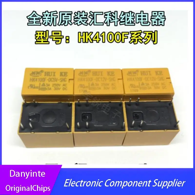 

Новый 20 шт./лот HK4100F-DC12V-SHG HK4100F 3A слабых сигналов реле 6P