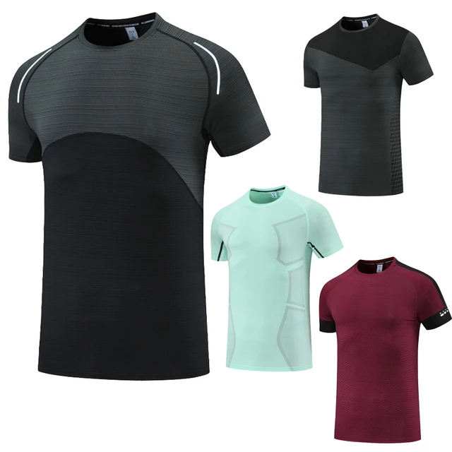 Finanzas esposa Joven Camiseta Deportiva De Secado Rápido Para Hombre, Camisa De Entrenamiento  Transpirable Con Cuello Redondo, Para Correr Y Trotar, Verano - Camisetas -  AliExpress