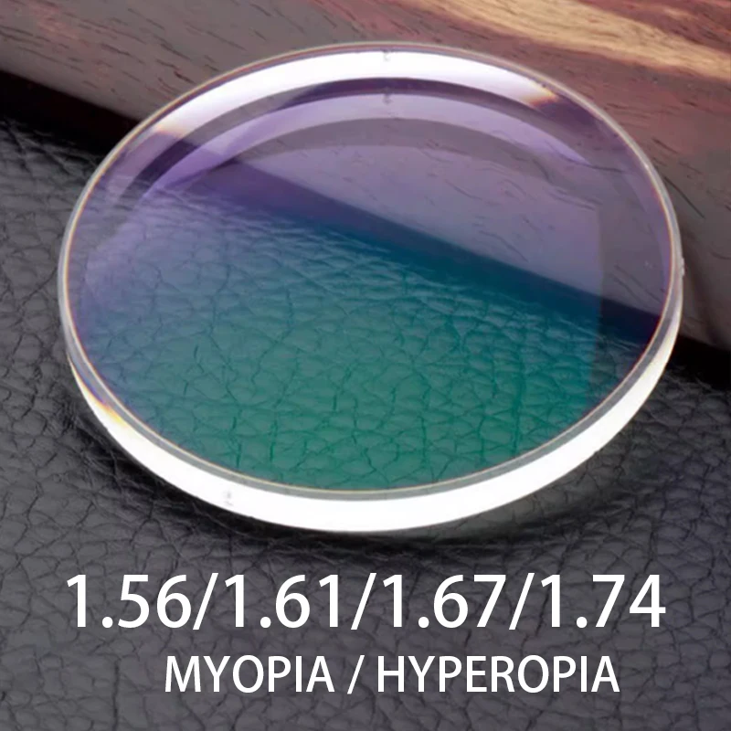 1.56/1.61/1.67/1.74CR39 Resin Aspheric optical lenses Myopia Hyperopia Optical Prescription Astigmatism Anti Blue Ray Photochromic Lens