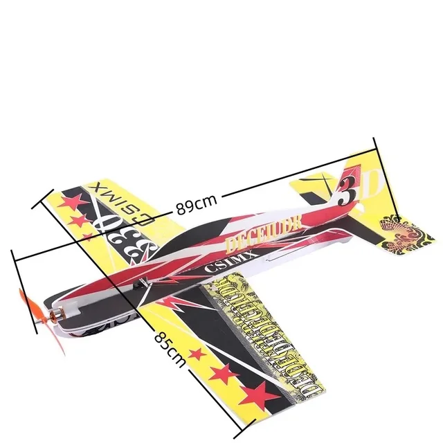 3D Mercury Fixed-wing Aerobatic Magic Board Plane Rc Airplane Take Your RC Flying To The Next Level KIT DIY Remote Control Plane 4