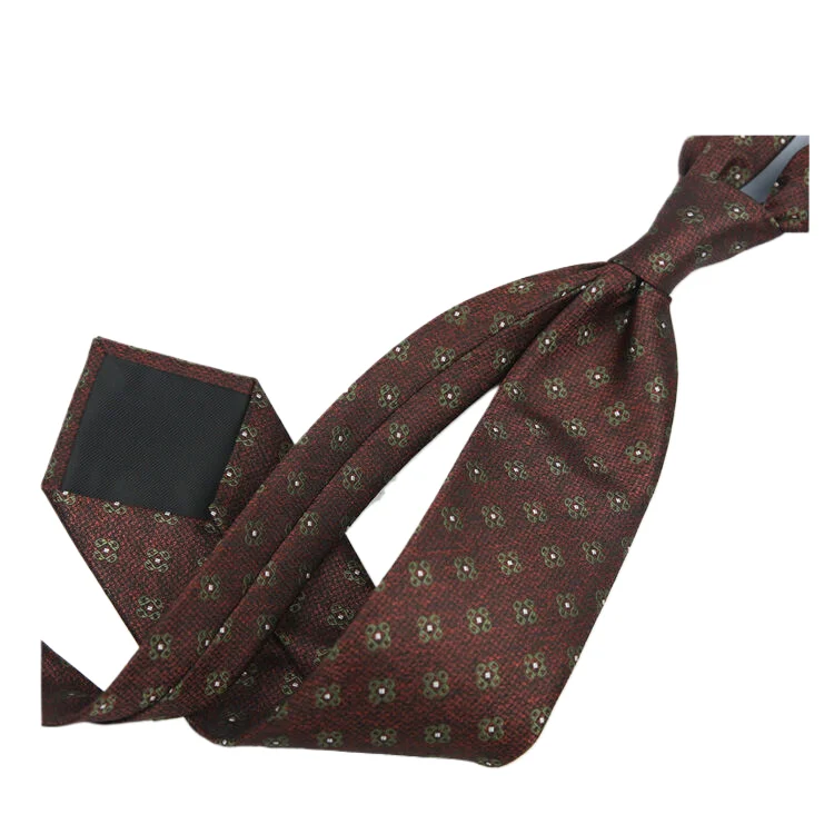 8CM Handgefertigte Luxus-Streifendesign-Krawatten für Herren, Formelle Business-Krawatten, Gestreifte Blumen- und Karomuster-Krawatten, Anzug- und Hochzeits-Krawatten-Accessoires – Detail 16