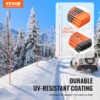 VEVOR Driveway Markers 48 inch 0.4 inch Diameter Fiberglass Poles Snow Stakes For Parking Lots Walkways Easy Visibility 2