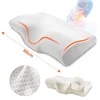 Memory Foam Bed Orthopedic Pillow Neck Protection Slow Rebound Memory Pillow Butterfly Shaped Health Cervical Neck 6