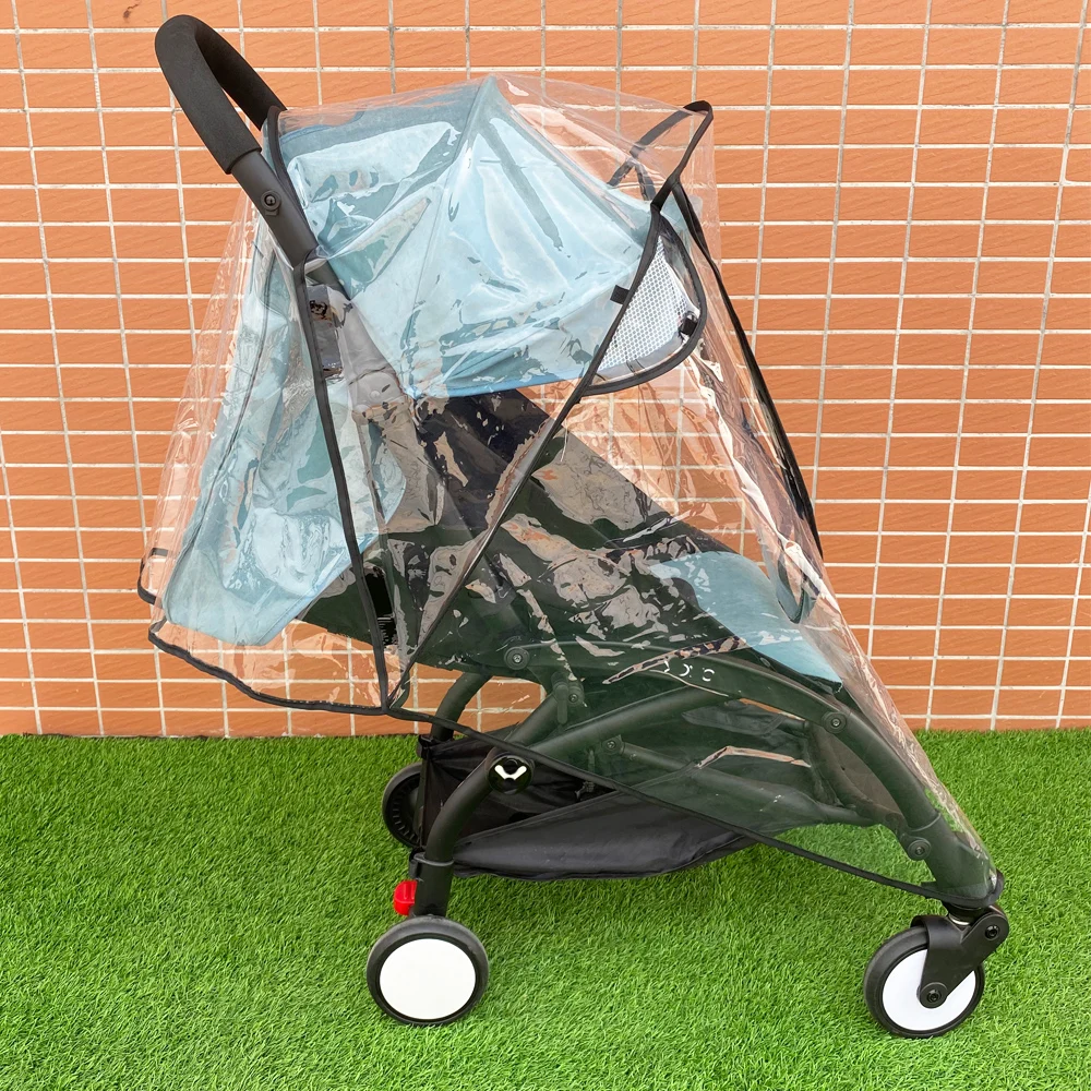 Baby Strollers comfotable Safety EVA Baby Car Rincoat Baby Stroller Accessories Rain Cover Waterproof Cover for Babyzen Yoyo Yoya Babytime Babysing best travel stroller for baby and toddler	