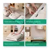 No Pump Need Vacuum Bag Quilt Clothes Organizer Wardrobe Storage SealerBags Compressed Saving Space Bags Reusable Travel Package 5