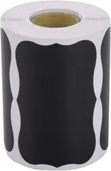 Waterproof Reusable Chalkboard Labels - 120 Piece Set for Organizing and Crafting (120pcs per roll)