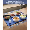 Electric Warming Tray, Upgraded Graphene Adjustable Food Warmer, 6 Temperature Settings, Silicone Food Warming Mat 3