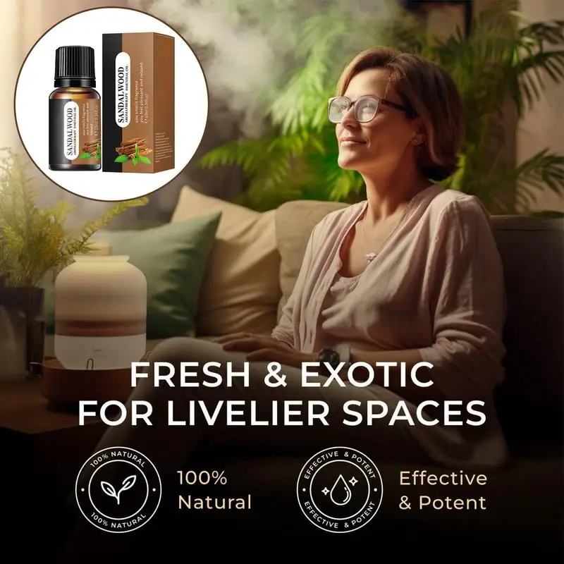 Aromatherapy Oil For Diffuser Humidifier 10ml Car Air Freshener Clothes Hair Fragrance