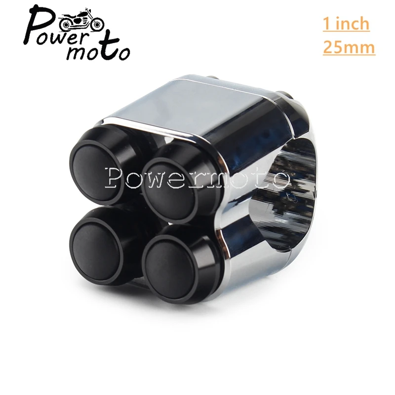 Manubrio Zard Bull 12 In Acciaio Inox Nero Lucido Per HARLEY DAVIDSON GRAND AMERICAN TOURING 2022 2023 - Foto 12