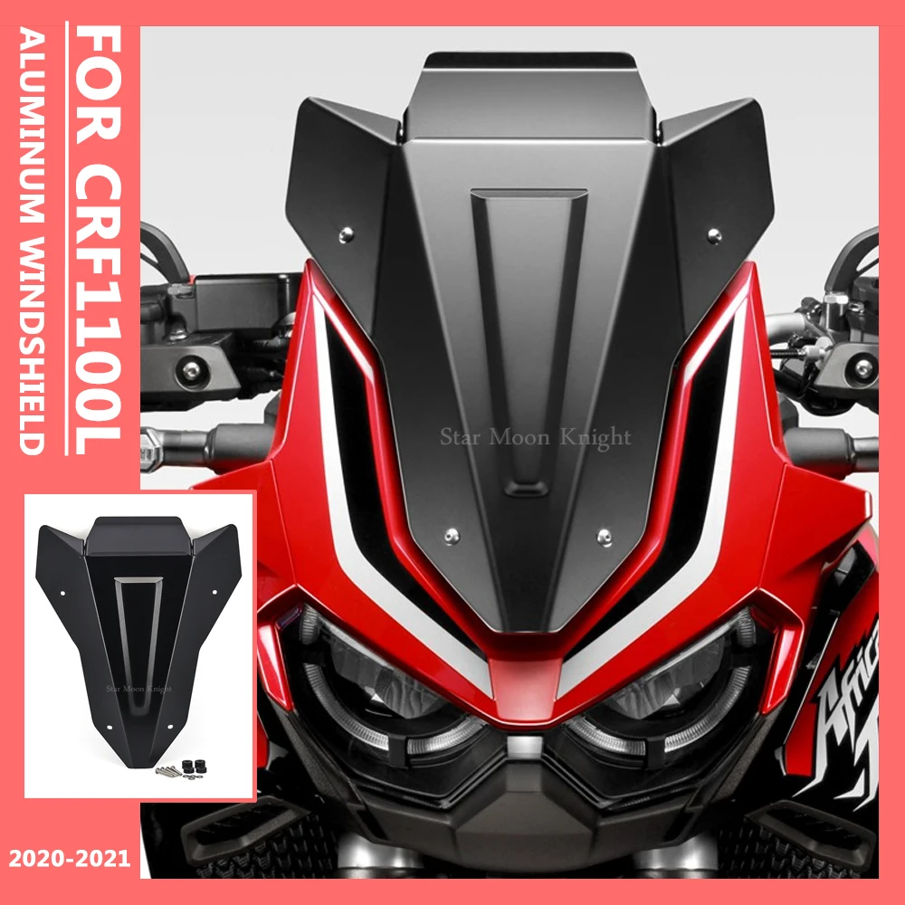 Motorcycle Windscreen Windshield Wind Shield Deflector For Honda Crf1100l Crf 1100 L Africa Twin