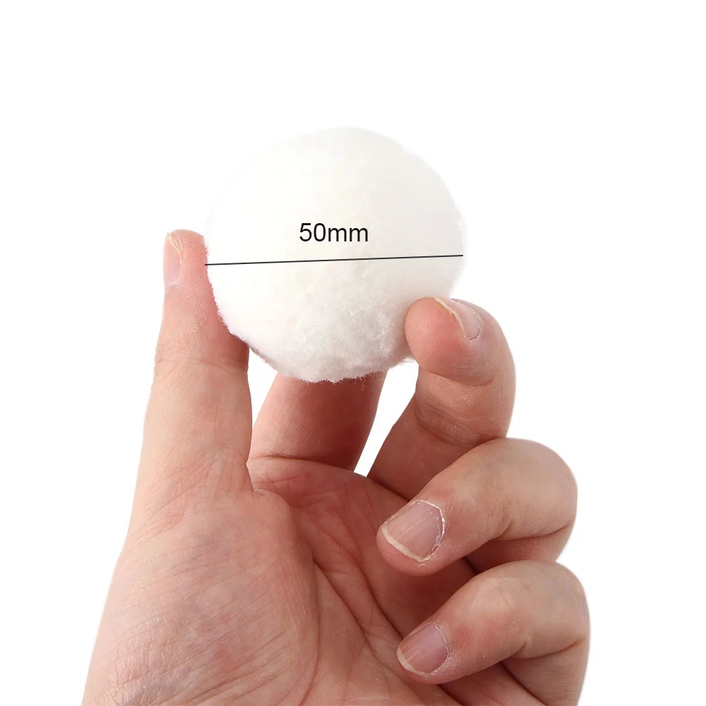 Sfere Filtranti 1400g/2100g/2800g 50mm per Pulizia Piscina, Sfere in Fibra per Purificazione dell'Acqua, Attrezzatura per Pulizia Piscina - immagine 5