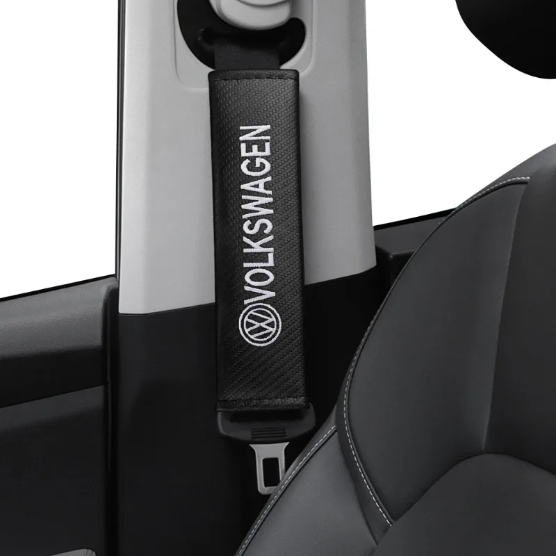 자동차 안전 벨트 커버 어깨 보호 패드 액세서리 폭스바겐 폴로 골프 시로코 T-roc Passat B5.5 GTI Tcross Tiguan