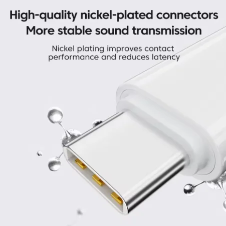 Type C To Lightning Earphone Adapter USB C Male To IOS Female Audio Converter For Iphone 15 16 Samsung USB Lightning Adapter