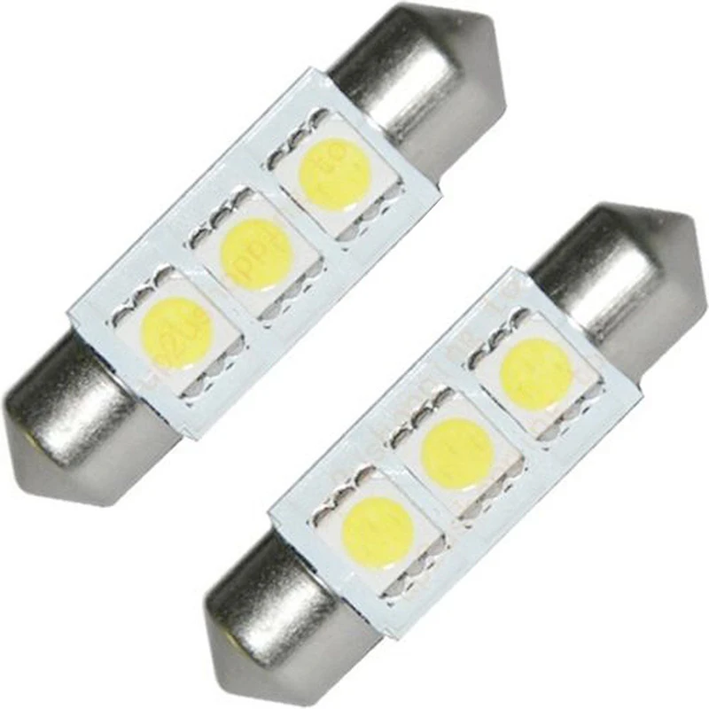 5050 佺 LED , CANBUS   , ڵ ׸ ȣ , 6418  , 3 LED, 36mm C5W, 4 