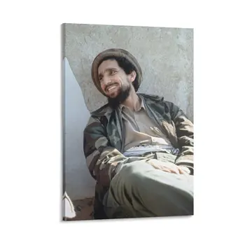 Ahmad Shah Massoud Canvas Painting Wall Decor Club Designs Cave Pub Framed Wall Painting