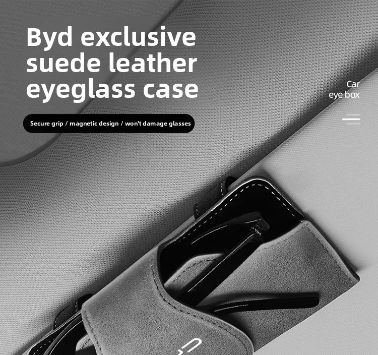BYD 돌핀, 시걸, 씰 06 DMI, 한, 위안, 송, 탕, 친 차종별 안경 케이스 및 선바이저 수납 클립