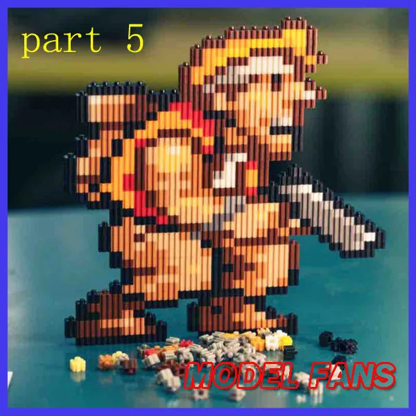 

MODEL FANS IN-STOCK DIY model Metal Slug Arcade game 8bit Pixel assemble building block particles toy figure part 5