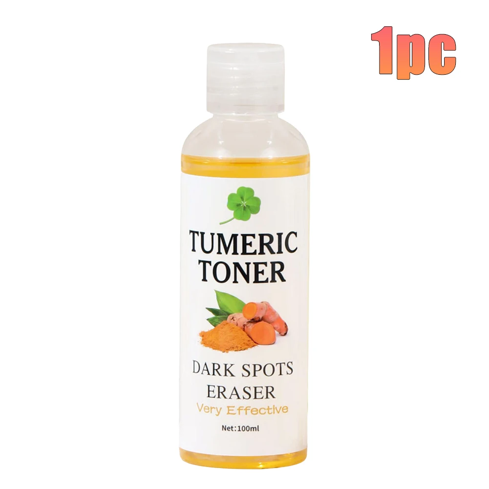 100 مللي تونر الكركم يزيل البقع السوداء وعلامات حب...