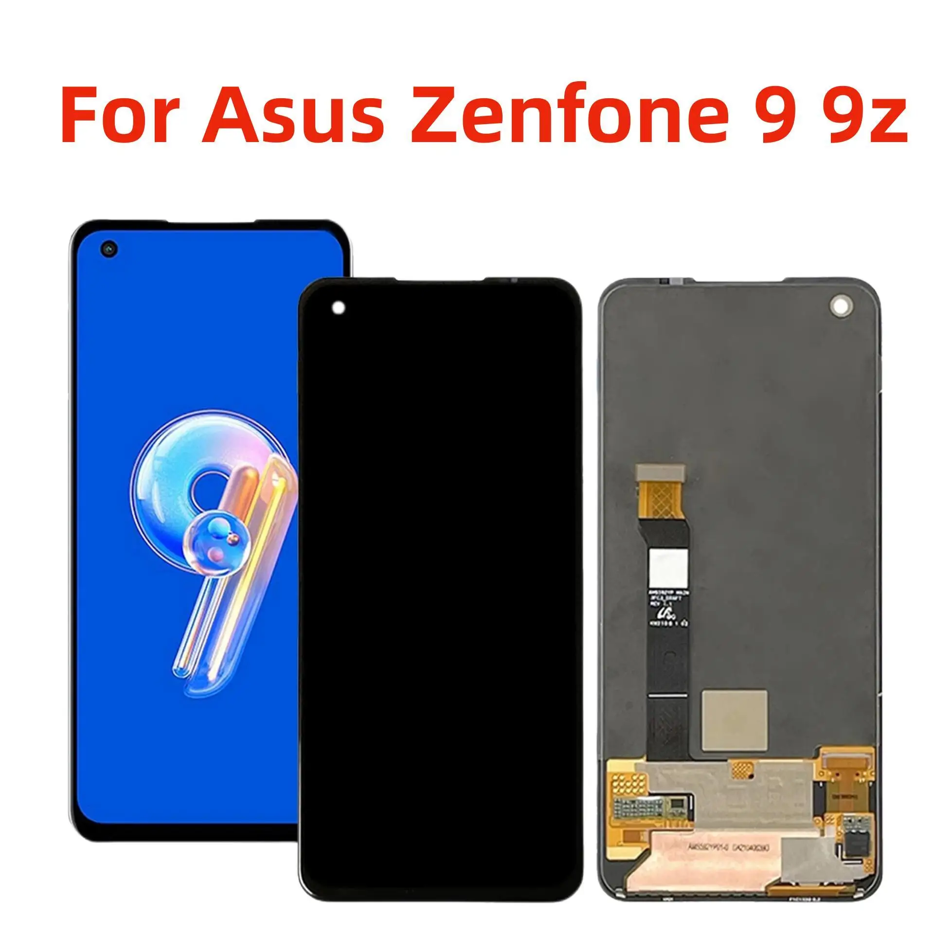 

Оригинальный ЖК-дисплей 5,9 дюйма для Asus Zenfone 9 9z AI2202 AI2202_B, цифровой преобразователь сенсорного экрана в сборе