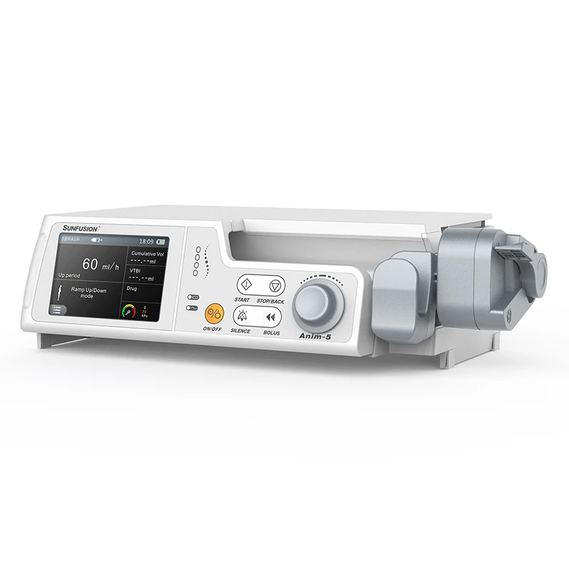 

BYOND Sunfusion series 3.5" color LCD touch screen auto portable medical syringe pump with 9 workmodes
