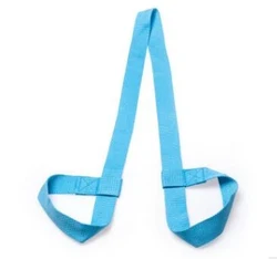 Versatile Adjustable Fitness and Yoga Mat Storage Strap with Enhanced Durability (Blue)