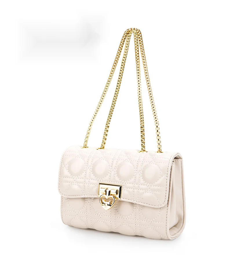 Dámská crossbody kabelka Instram 2024, nový design, luxusní vzhled, řetízek lásky, malý čtverec na jedno rameno_voghion.com