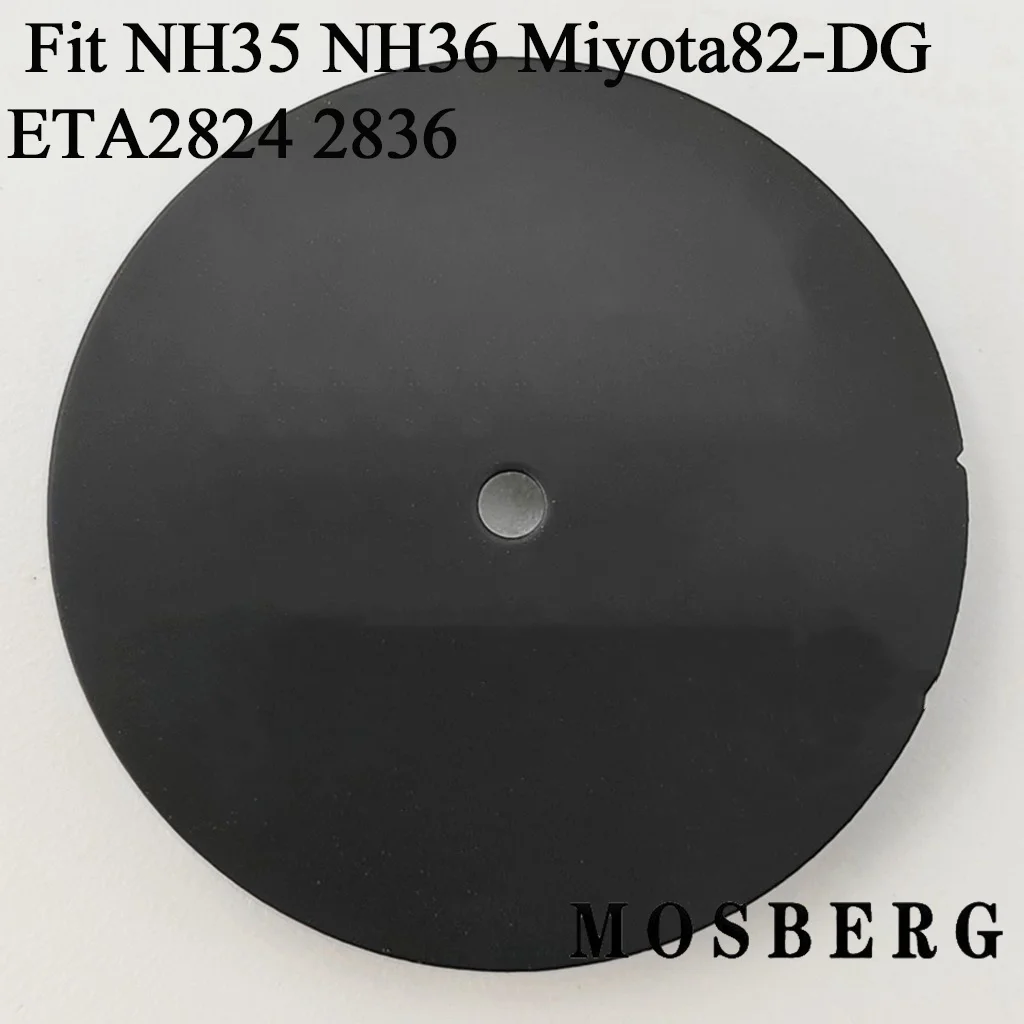 Premium 28.5mm Black & White Watch Dial