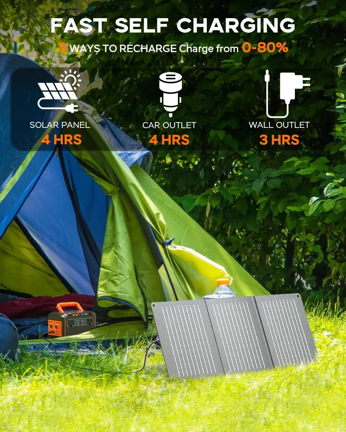 SolarGo portable generator outdoor use