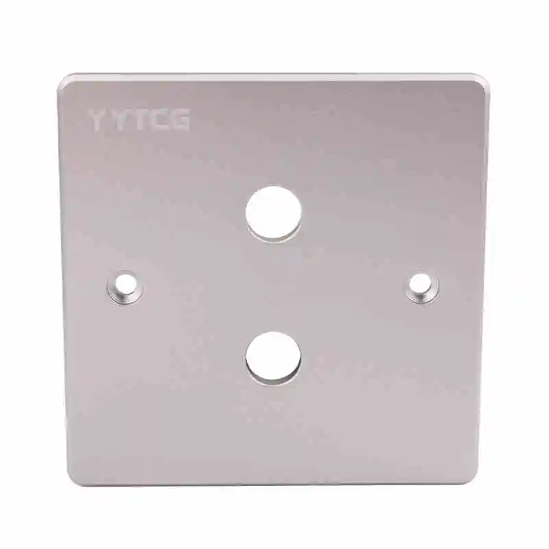 Premium Gold Binding Posts Wall Plate for Audio Speakers - No Soldering Required