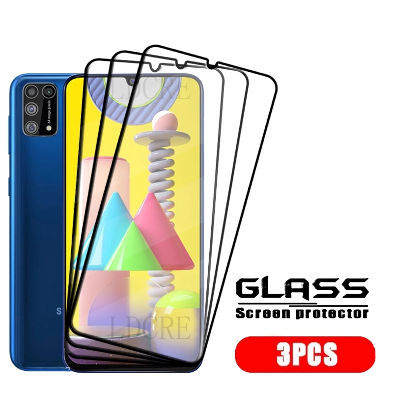Premium Tempered Glass Screen Protector for Samsung Galaxy M31 – Full Coverage with Enhanced Adhesive